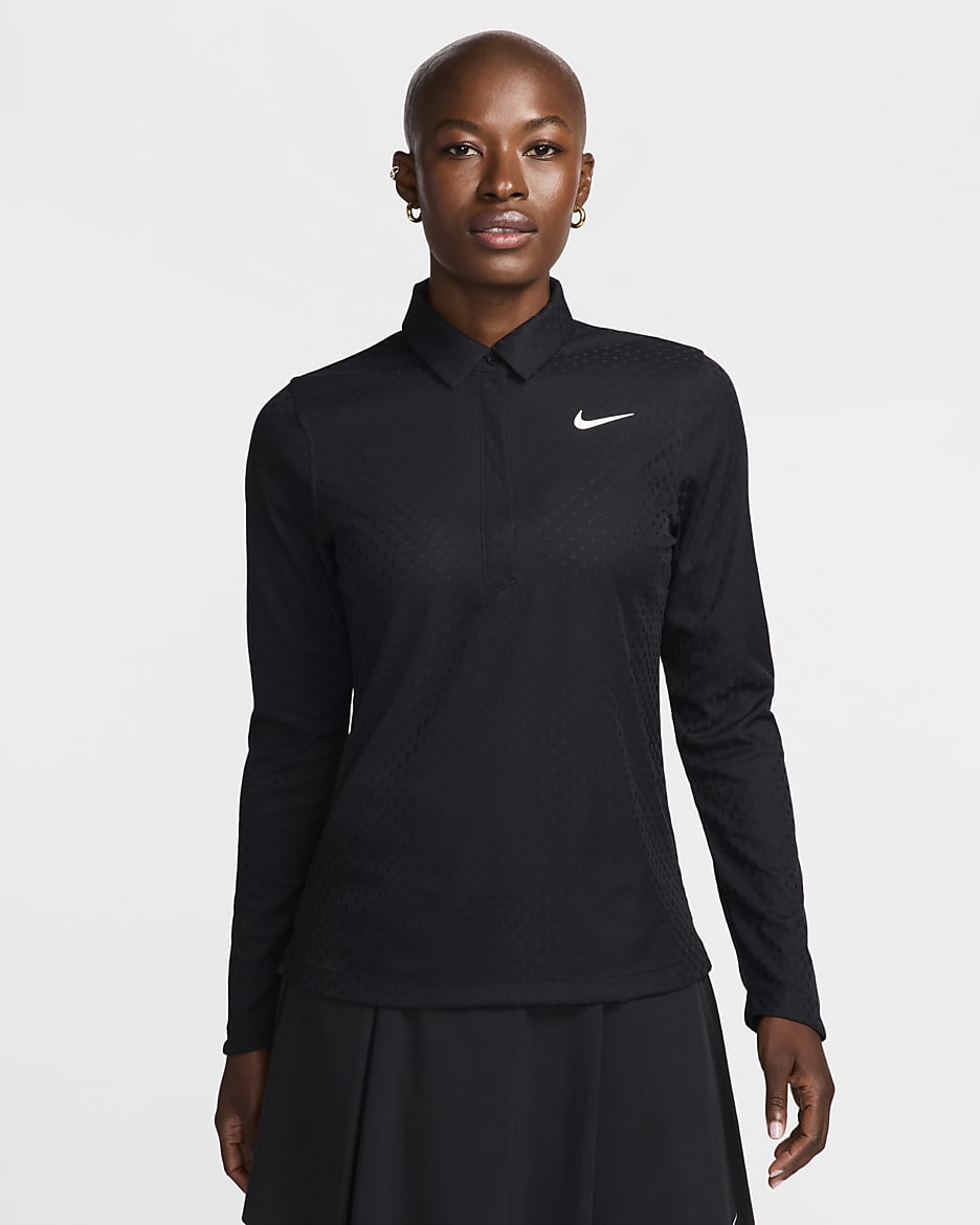 Nike Tour Women s Dri FIT ADV Long Sleeve Golf Polo. Nike